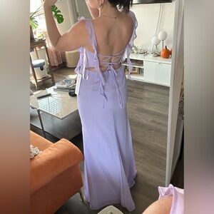 Lilac Bridesmaid Dress